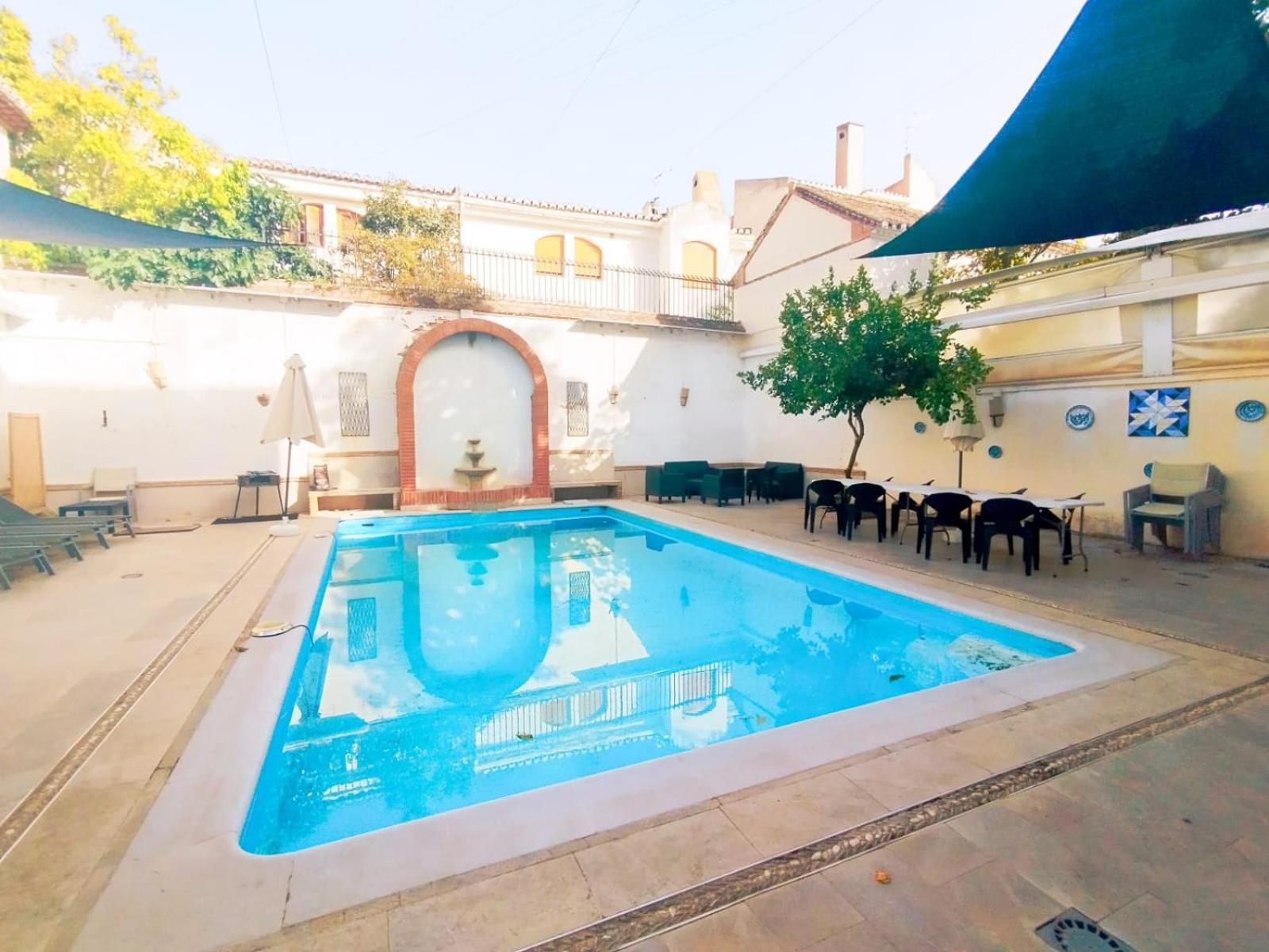 Casa Con Piscina, Barbacoa Y Jardin Para 20 Personas Villa Granada Exterior foto